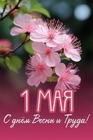 С ПЕРВОМАЕМ!